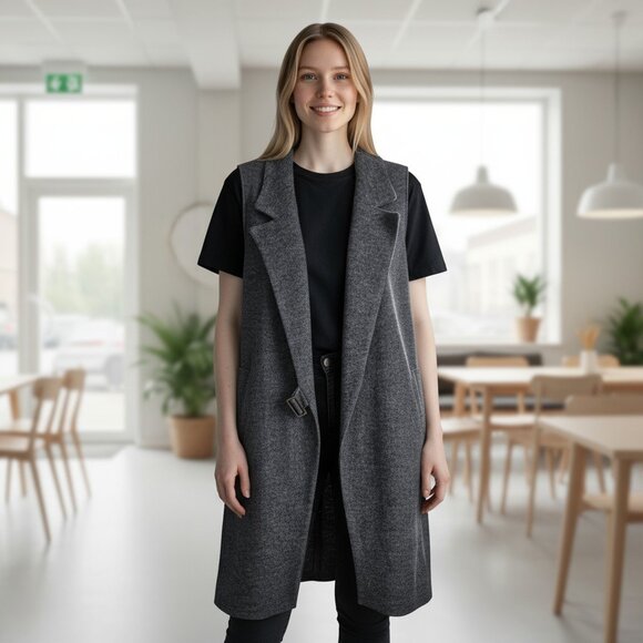 Zara Long Vests - Picture 3 of 7